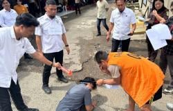 Rekonstruksi Sadis Pembunuhan Adik Kandung Digelar, Tujuh Adegan Mengerikan Terungkap di Kalukku