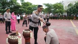 138 Personel Polri Polresta Sidoarjo Naik Pangkat