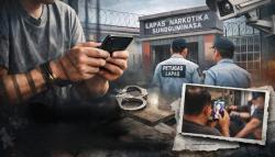 Kronologi HP Masuk Lapas Narkotika Sungguminasa Berujung Viral