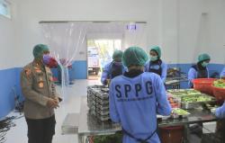 Berikan Pelayanan MBG, Polres Probolinggo Perketat Pengawasan Sajian
