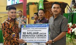 Di Nias, Natal Nasional Datang Bersama Sembako, Beasiswa, Ambulans