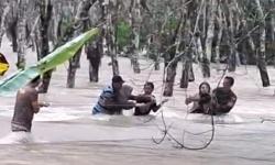 OKU Timur Terdampak Bencana Banjir, Puluhan Rumah di Sejumlah Desa pada Dua Kecamatan Terendam