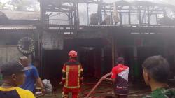Bengkel Motor di Sindangbarang Ludes Terbakar, Kerugian Capai Rp250 Juta