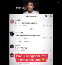 Viral! Jule Sejak Lima Tahun Lalu Sudah Mengincar Jefri Nichol, Lepas Hijab Jadi Sorotan