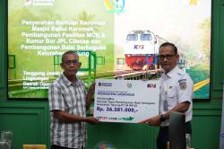 KAI Daop 5 Purwokerto Salurkan Dana CSR Rp899 Juta Selama 2025