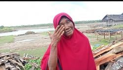 Usaha Penggaraman Turun Temurun Janda Lansia Hancur dihantam Bencana Banjir