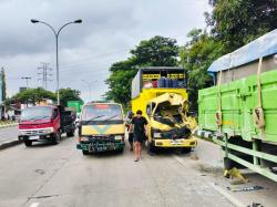 Diduga Sopir Mengantuk, Kecelakaan Maut di Pilangsari Jatibarang Tewaskan Satu Orang