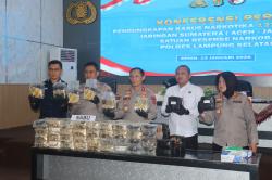 Polisi Ungkap Penyelundupan 122,51 Kg Sabu di Bakauheni, 3 Tersangka Terancam Hukuman Mati