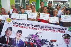 Alsintan Rp 7,7 Miliar Dibagikan ke Petani 12 Kecamatan di Jepara, Dongkrak Produktivitas Pertanian