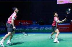 Sabar Karyaman Gutama/Reza Isfahani Sikat Wakil Taiwan di India Open 2026