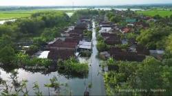 Dusun di Ketapang Kuning Jombang Jadi Lautan, Begini Penampakannya