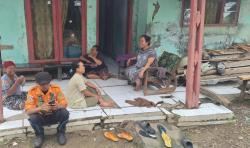 Sejumlah Rumah Warga di Kuningan Terancam Akibat Pergerakan Tanah