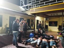 Konvoi Remaja Beratribut Perguruan Silat di Gedangan Sidoarjo Diamankan Polisi, Jalan Sempat Ditutup