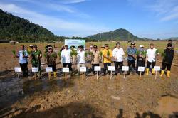 Petani Bekerja, Pusat Membayar: Mentan Amran Terapkan Padat Karya di Lahan Sawah Tapteng