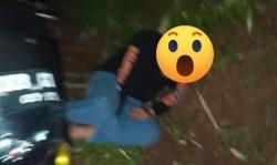 Heboh! Oknum Intel Polsek Tergeletak Diduga karena Miras, Propam Turun Tangan