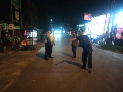 Motor Tabrak Motor Saat Hendak Berbelok di Sukodono Sidoarjo