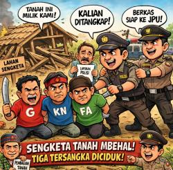 Sengketa Tanah Ulayat Mbehal Memanas, Tiga Warga Diciduk Polisi atas Kasus Pengancaman