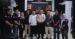 Pererat Sinergi, SMSI Way Kanan Audiensi ke Polres Way Kanan