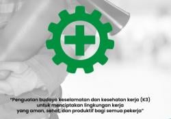 K3 Jangan Dianggap Sepele! Keselamatan Kerja Didorong Jadi Gerakan Bersama