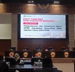Gantikan Subagyo, DPRD Banyumas Tetapkan Agus Nova Prianggodo sebagai Ketua Periode 2024–2029