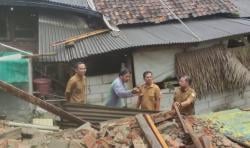 Tanah Bergerak di Cikeusik Pandeglang, 6 Rumah Warga Retak dan Rusak Parah