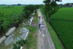 Grobogan Kebut Jalan Cor Beton, Akses Ekonomi di Godong dan Klambu Jadi Lebih Kokoh