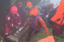 Jenazah Korban Kedua Korban Pesawat ATR 42-500 Jatuh di Pangkep Berhasil Dievakuasi