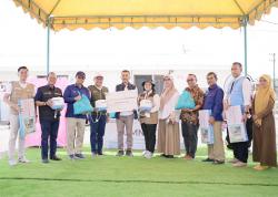 Penghuni Huntara di Aceh Tamiang Terima 600 Paket Logistik