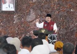 Mensos Soroti DTSEN di Bojonegoro, Kepala Desa Diminta Jaga Akurasi data Bansos