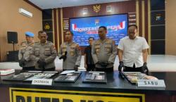 Polres Blitar Kota Bongkar Jaringan Peredaran Narkoba, Lima Orang Diamankan