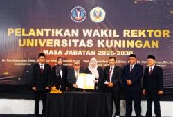 Universitas Kuningan Resmi Miliki 4 Wakil Rektor Baru