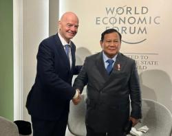 Momen Hangat di Davos: Presiden Prabowo Bertemu Zidane dan Presiden FIFA