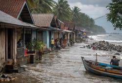 NTT Dikepung Pasang Maksimum, Rob Berpotensi Rendam Permukiman Pantai