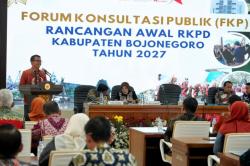 Forum Konsultasi Publik, Pemkab Tampung 809 Usulan DPRD Bojonegoro