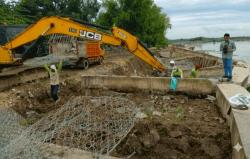 Proyek Pelindung Tebing Bengawan Solo Rp40 Miliar di Bojonegoro Ambrol Lagi, Ini Kata Dinas PU SDA