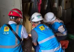 Pastikan Pasokan Listrik PLN Siapkan Genset 770 VA di Lokasi Pengungsian Korban Longsor Pasirlangu