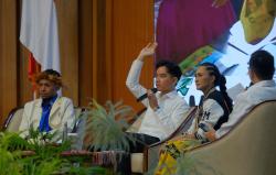 Di Hadapan Mahasiswa UKSW, Wapres Gibran Tegaskan Percepatan Pembangunan Papua