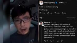 Viral Dokter Tirta Meradang, Kritik Warganet yang Sotoy Soal Hubungan GERD dan Jantung