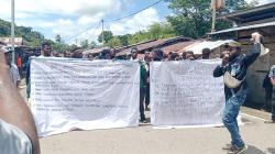Tuntut Realisasi Bantuan Studi, Ratusan Mahasiswa Mamberamo Raya Gelar Aksi Damai