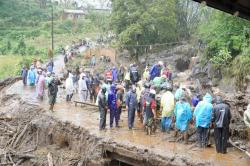Banjir Bandang Porak Porandakan 2 Kecamatan di Purbalingga, Banyak Rumah Hanyut dan Jembatan Putus