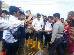 Bupati Indramayu Tinjau Lokasi Banjir, Siapkan Penanganan Komprehensif