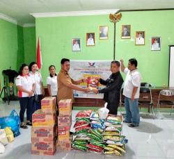 DPD Perindo Kabupaten Katingan Salurkan Bantuan Sembako untuk Korban Kebakaran di Kasongan Lama