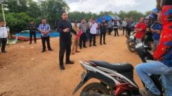 Tertibkan Tambang Ilegal di DAS Jada Bahrain, Ditreskrimsus Polda Babel Beri Imbauan Penambang