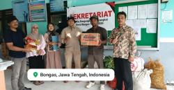 Bantuan Korban Longsor Watukumpul Pemalang Terus Mengalir, PPDI Belik Serahkan Bantuan Sembako