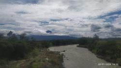 Pemandangan Gunung Slamet Usai Hujan Mengguyur Wilayah Pegunungan Pemalang Selatan