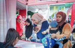 Pacu Pertumbuhan Bayi, Gerakan Lahap Makan Dilanjutkan Sasar 100 Kota