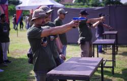 Puluhan Wartawan Ikuti Lomba Menembak Sambut HPN 2026 di Kudus