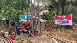 Pascabencana Agam, TNI dan Warga Gotong Royong Bangun Sumur Bor di Kayu Pasak