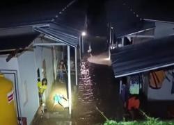 Dana BTT Rp6,6 Miliar Mengendap, Huntara Penyintas Lewotobi Kembali Terendam Banjir