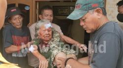 Nenek di Tegal Berlumuran Darah Dianiaya Anaknya Gunakan Batu dan Balok